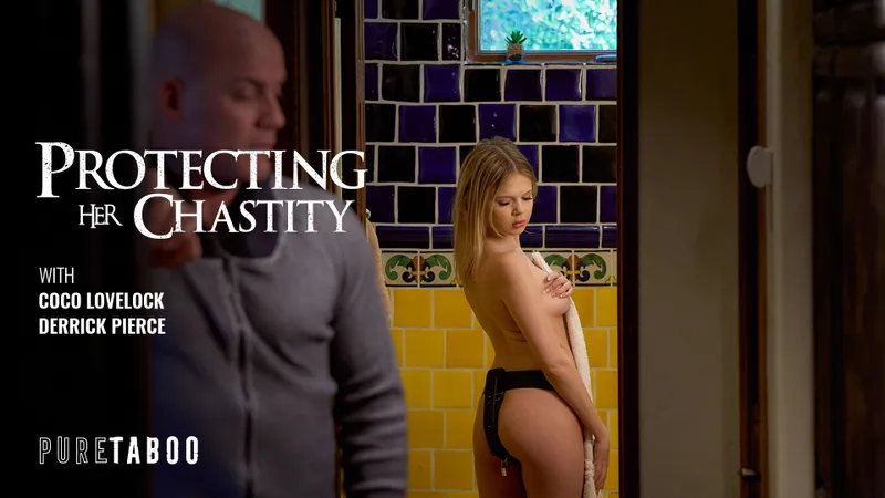 脱下贞操带骑上继父肉棒