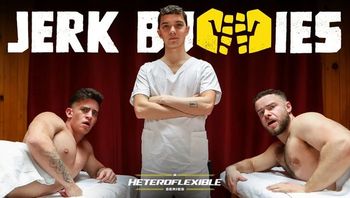 直男共浴被男技师操了